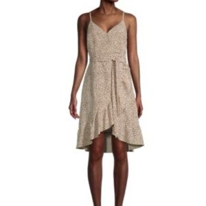 Sanctuary Bianca Leopard Print Midi Dress